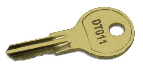 DT001-DT030 key 2 Code Stamped Keys For DETEX EXIT DOORS Licensed Locksmith 