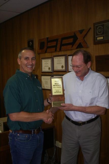 Detex safety award picture