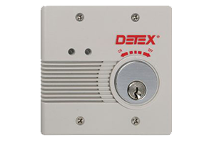 Hardwired exit alarm