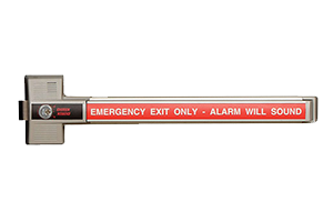 Dead bolt only exit control lock