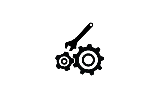 wrench and two cogs image