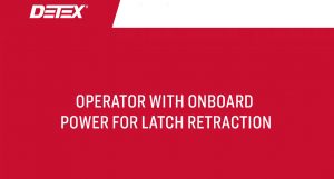 Automatic Operator with Latch Retraction