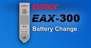 EAX-300 Battery Change