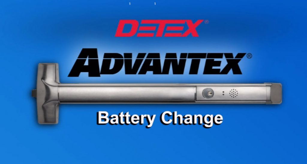 Advantex EA Battery Change