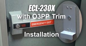 ECL-230X & O3PP Trim Installation