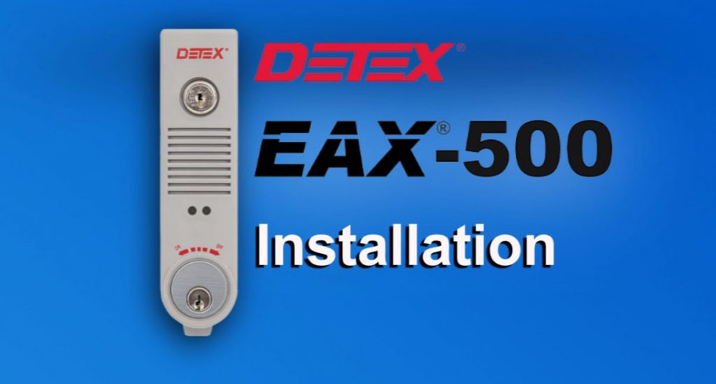 EAX-500 Installation