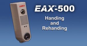 EAX-500 Handing & Rehanding
