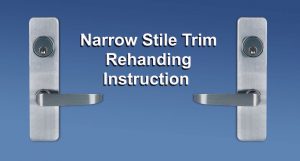 Narrow Stile Trim Rehanding