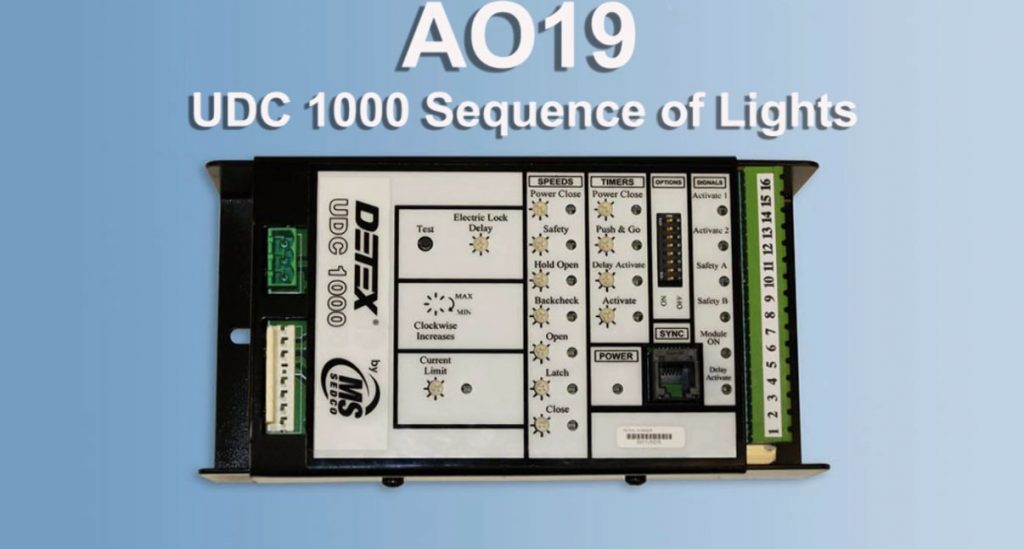 UDC 1000 Sequence of Lights