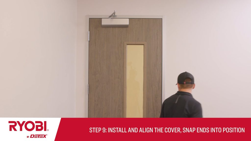 Ryobi By Detex Regular Arm Installation » Detex Corporation